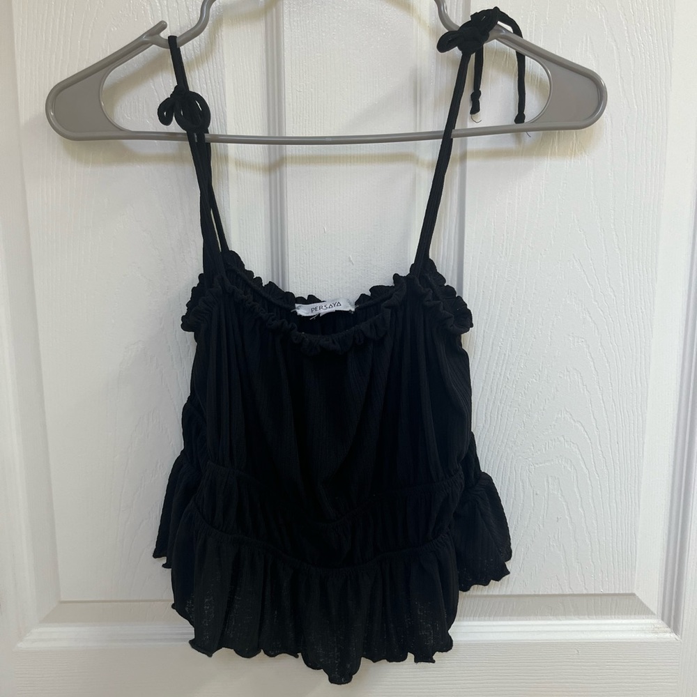 Ruched Bust Crop Top